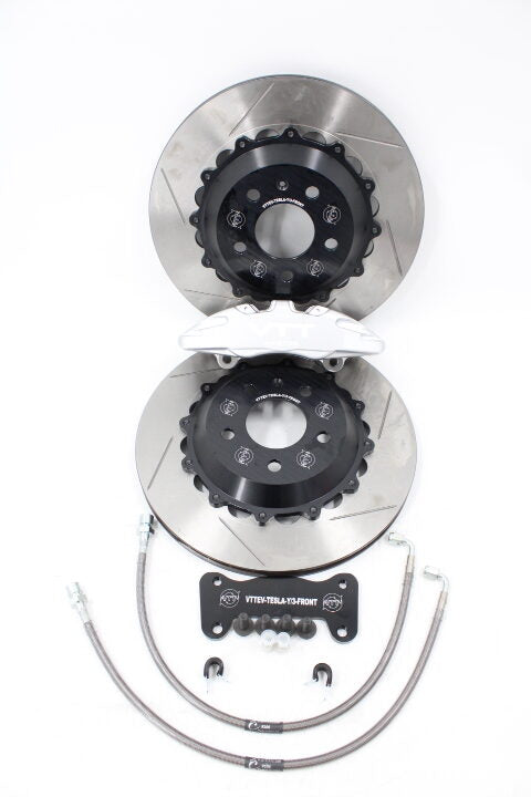 VTT-BMW-TESLA-FRONT-BRAKE-1 VTTEV Tesla Model 3/Y Range Extending / Performance Ultimate Lightweight Front Brake Kit