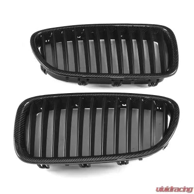 Vivid Racing VR-F10F18-GRILL VR Aero Carbon Fiber+ABS Front Grill V1 BMW 5 Series F10 | F18
