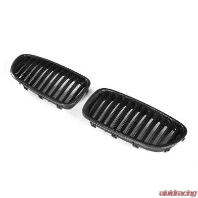 Vivid Racing VR-F10F18-GRILL VR Aero Carbon Fiber+ABS Front Grill V1 BMW 5 Series F10 | F18