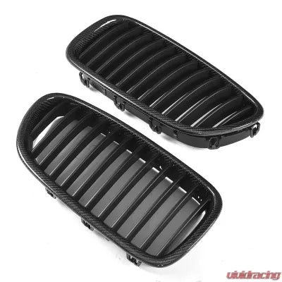 Vivid Racing VR-F10F18-GRILL VR Aero Carbon Fiber+ABS Front Grill V1 BMW 5 Series F10 | F18