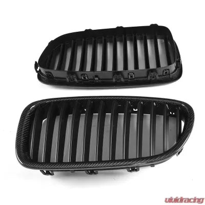 Vivid Racing VR-F10F18-GRILL VR Aero Carbon Fiber+ABS Front Grill V1 BMW 5 Series F10 | F18