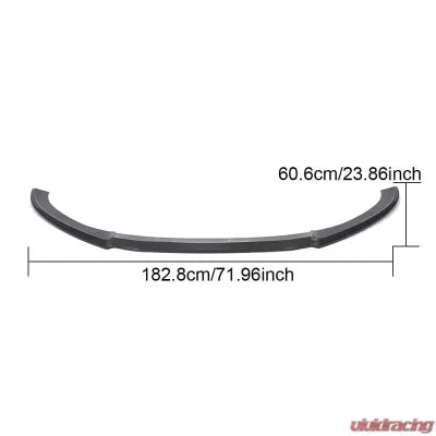 Vivid Racing VR-RS6-637 VR Aero Carbon Fiber Front Lip Spoiler Audi RS6 2013-2018