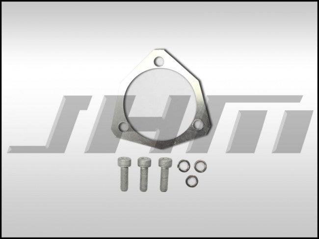 JHM JHM-B720TTPHWKDP Hardware Kit w aluminum reusable large ID gasket (JHM) for B7-A4 2.0T Downpipe-Y-Cat/Race Pipe to DP Connection