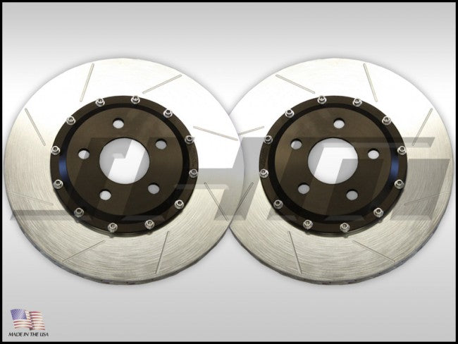 JHM JHM-2089x350x32 Front Rotors (pair) 2-piece Lightweight for 4L Q7-Porsche Cayenne - VW Touareg w 350mm rotors