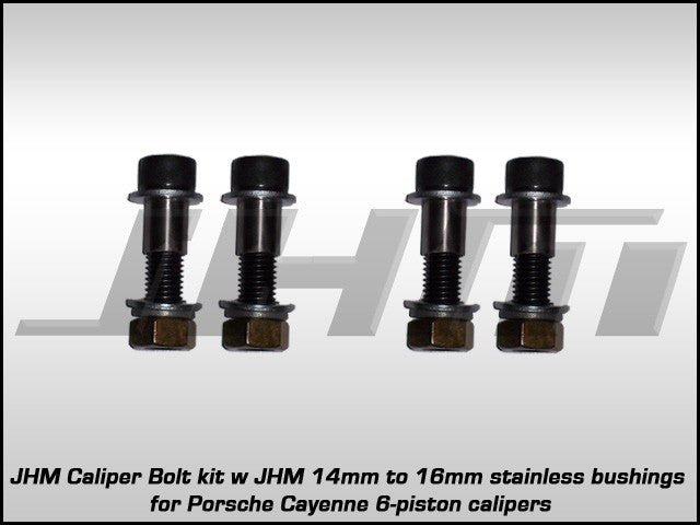JHM JHM-BTKPorscheC Front Caliper Bolt Kit-Porsche Cayenne (Brembo 6-piston)