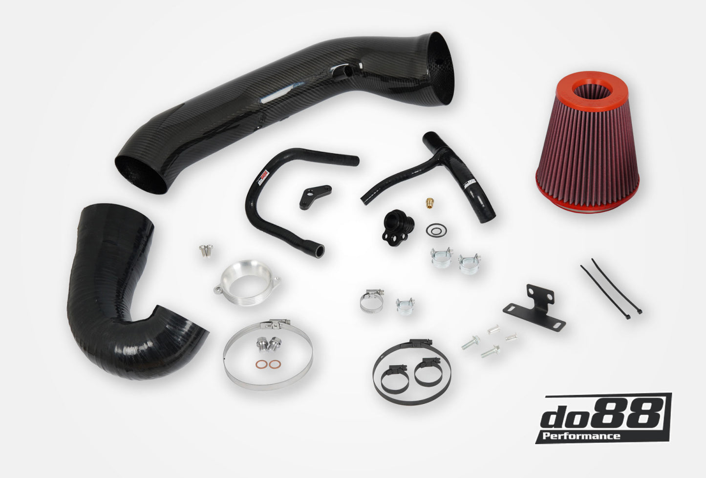 DO88 LF-220-OP-INL-66 Audi RS3 (8V) / TT RS (8S) BeastFlow Open Intake System + Inlet hose TTE 777 855