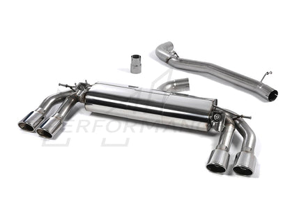 MillTek Audi 2.0TFSI 8S TTS Non-Resonated Cat-Back Exhaust - ML Performance EU