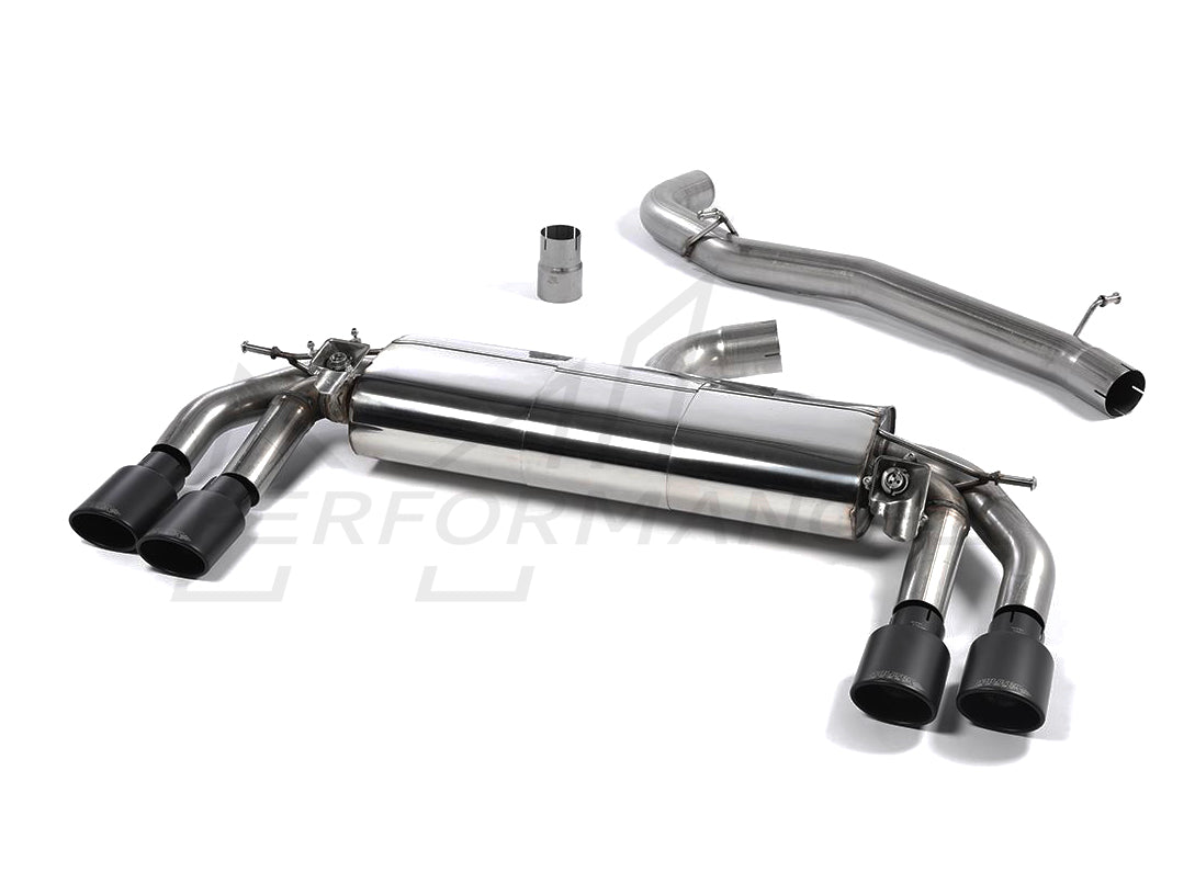 MillTek Audi 2.0TFSI 8S TTS Non-Resonated Cat-Back Exhaust - ML Performance EU