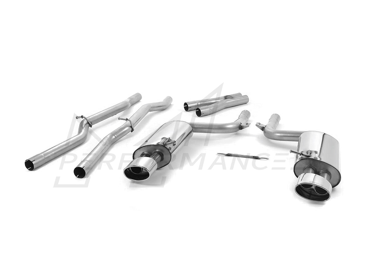 MillTek Audi B7 RS4 Valved & Non-Resonated Cat-Back Exhaust - ML Performance EU
