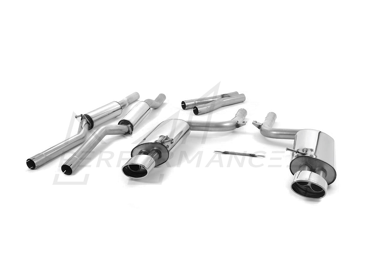 MillTek Audi B7 RS4 Valved & Non-Resonated Cat-Back Exhaust - ML Performance EU