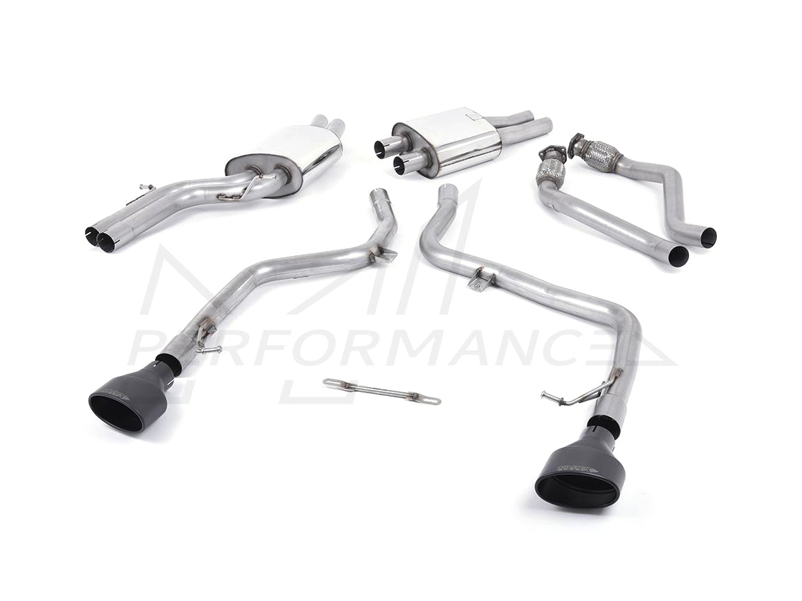 MillTek Audi B8 S4 Race Cat-Back Exhaust - ML Performance EU