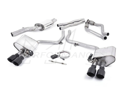 MillTek Audi B8.5 Valved Cat-Back Exhaust (S4 & S5) - ML Performance EU