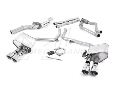 MillTek Audi B8.5 Valved Cat-Back Exhaust (S4 & S5) - ML Performance EU