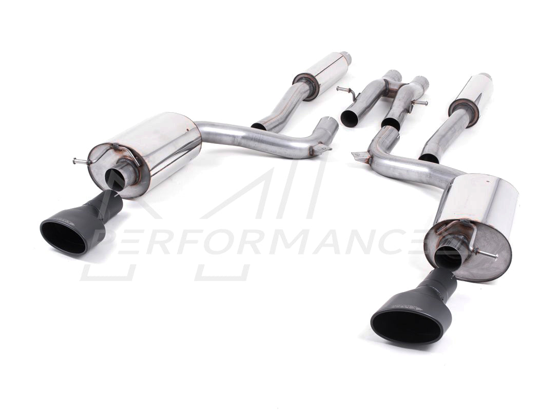 MillTek Audi C6 RS6 Resonated Cat-Back Exhaust - ML Performance EU