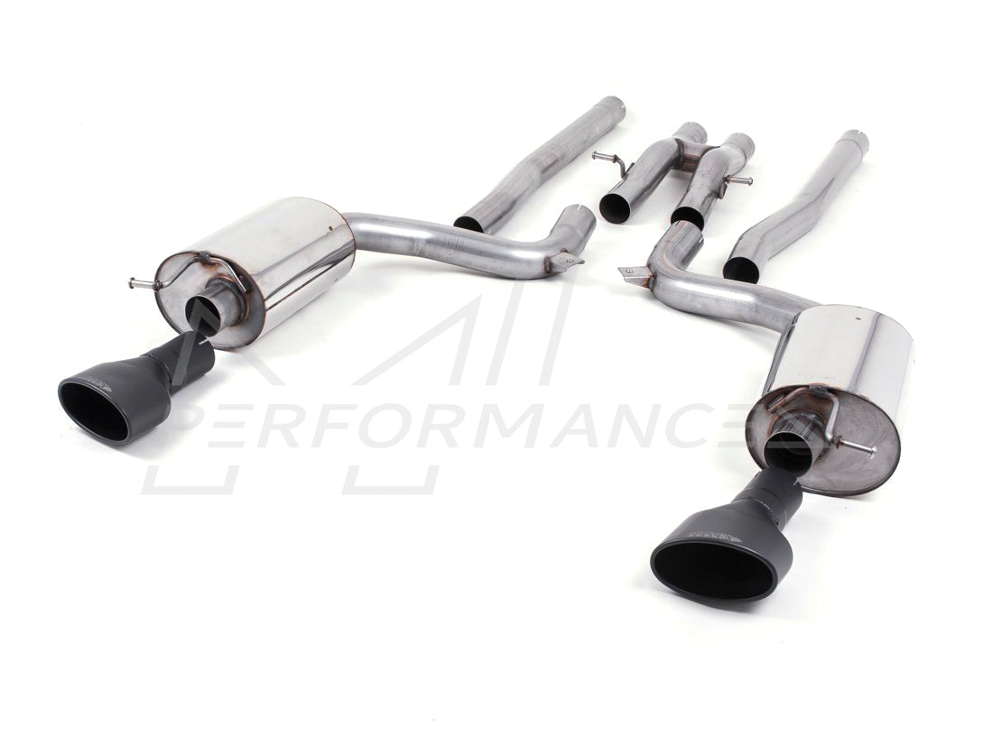 MillTek Audi C6 RS6 Resonated Cat-Back Exhaust - ML Performance EU