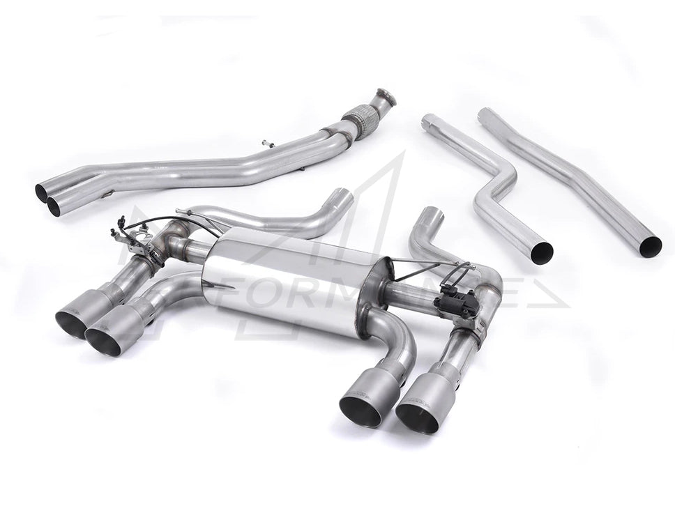 Milltek BMW F87 Cat-back Hollowtek Twin Valved system (M2) - ML Performance EU