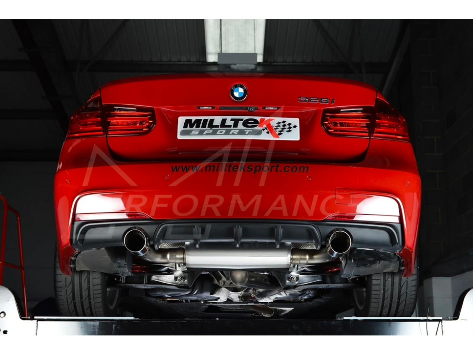 MillTek BMW N20 3" Full Exhaust System 3 Series F30 328i M sport - ML Performance EU