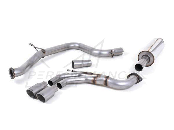 MillTek Volkswagen Golf MK7 GTD 2.0 TDI 185PS Cat-Back Exhaust - ML Performance EU