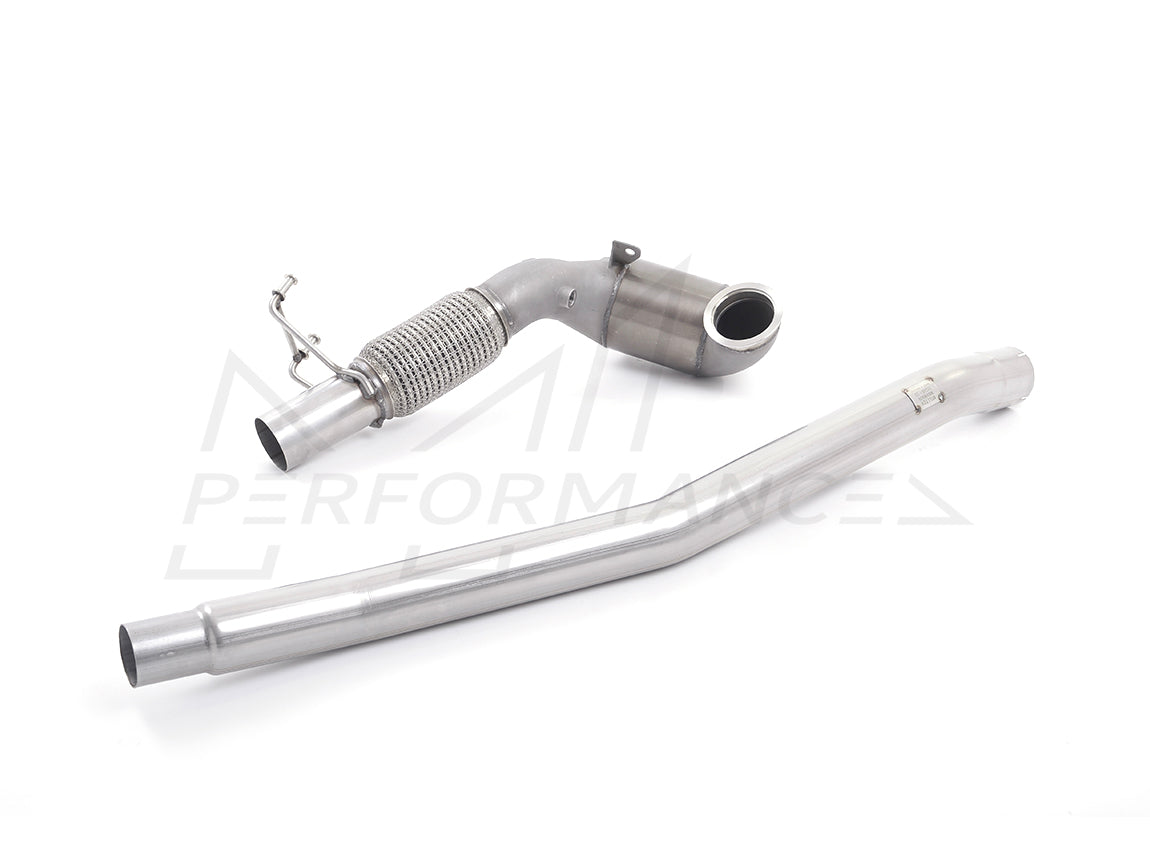 MillTek Volkswagen Golf MK7 R Estate / Variant 2.0 TSI 300PS Large Bore Downpipe and Hi-Flow Sports Cat - ML Performance EU