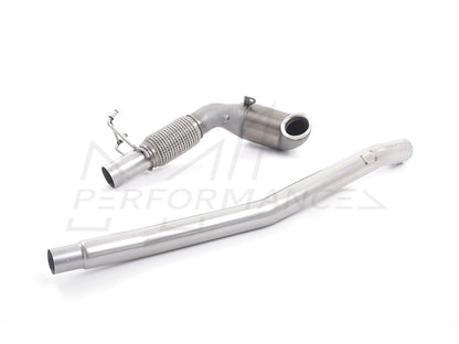 MillTek Volkswagen Golf MK7 R Estate / Variant 2.0 TSI 300PS Large Bore Downpipe and Hi-Flow Sports Cat - ML Performance EU