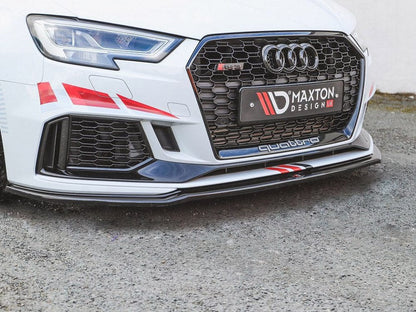 Maxton Design Audi 8V.5 RS3 Sportback Front Splitter V.2 - ML Performance EU