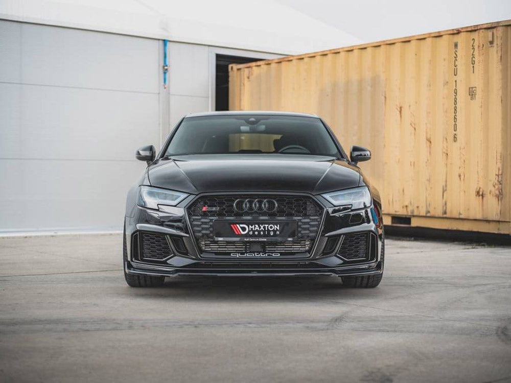 Maxton Design Audi 8V.5 RS3 Sportback & Saloon Front Splitter V.3 - ML Performance EU