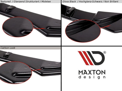Maxton Design Audi 8V.5 RS3 Sportback & Saloon Front Splitter V.4 - ML Performance EU