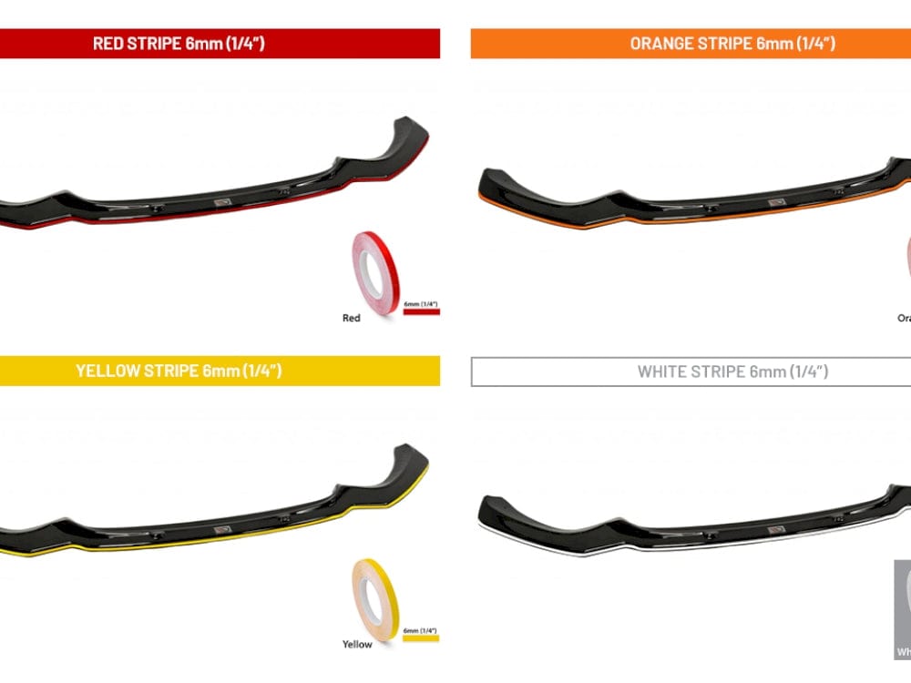 Maxton Design Audi 8V.5 RS3 Sportback & Saloon Front Splitter V.4 - ML Performance EU