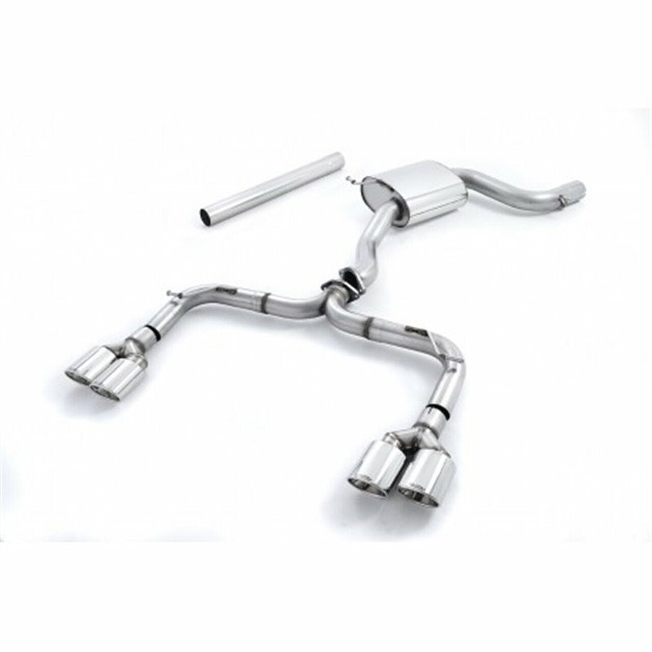 MillTek Volkswagen MK7.5 Golf R Estate (Non-OPF Equipped Models) Cat-Back Exhaust System - ML Performance EU