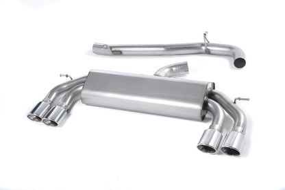 MillTek Audi 8V S3 Non-Resonated Cat-Back Exhaust (Non-Valved) - ML Performance EU