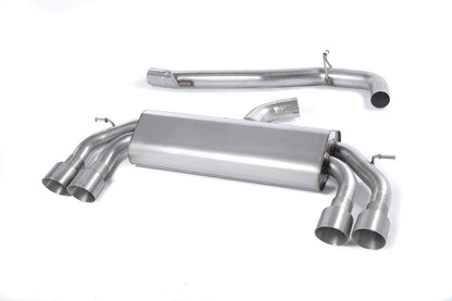 MillTek Audi 8V S3 Non-Resonated Cat-Back Exhaust (Non-Valved) - ML Performance EU