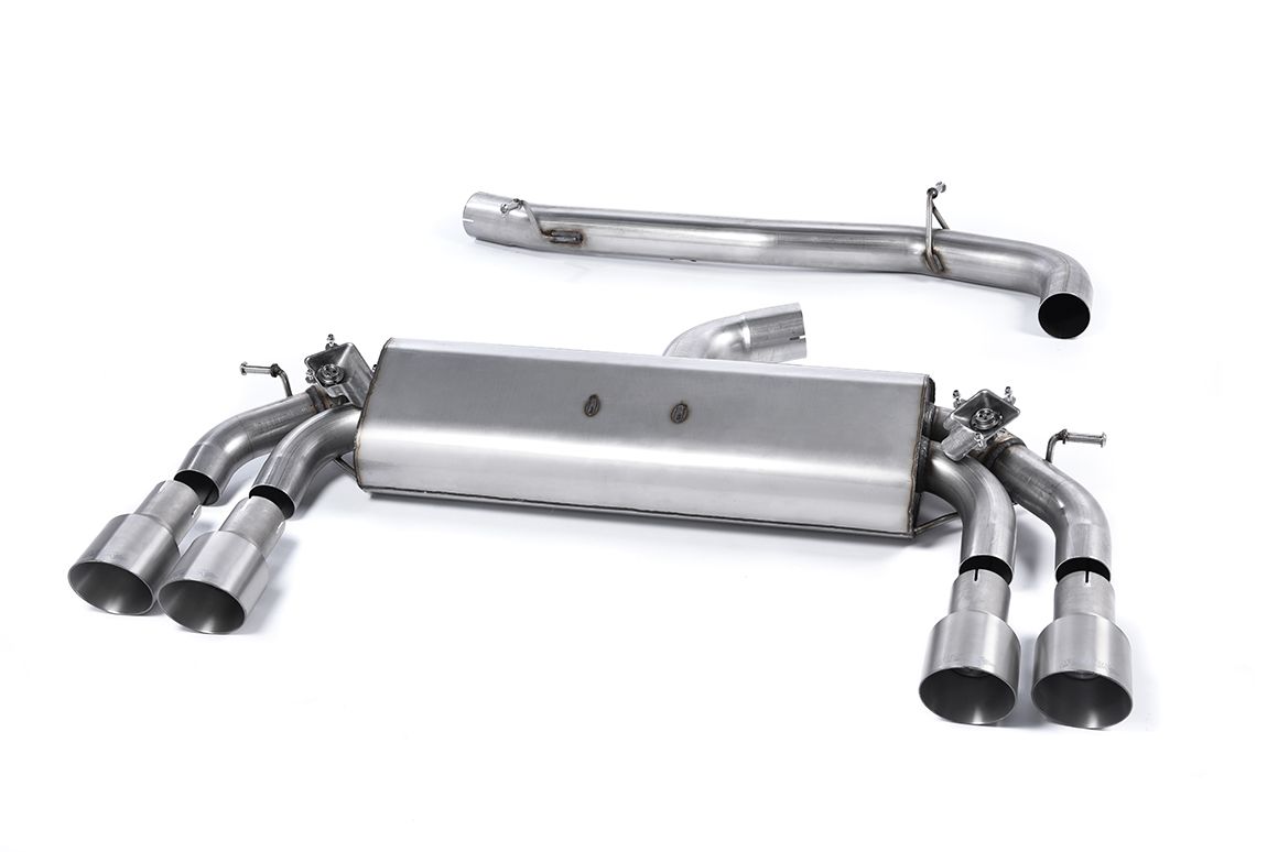 MillTek Audi 8V S3 Non-Resonated Cat-Back Exhaust (Sportback) - ML Performance EU