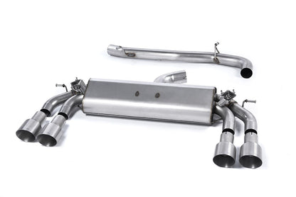 MillTek Audi 8V S3 Non-Resonated Cat-Back Exhaust (Sportback) - ML Performance EU