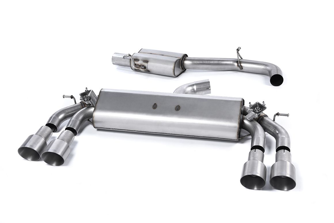 MillTek Audi 8V S3 Resonated Cat-Back Exhaust (Sportback) - ML Performance EU