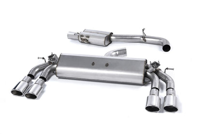 MillTek Audi 8V S3 Resonated Cat-Back Exhaust (Sportback) - ML Performance EU