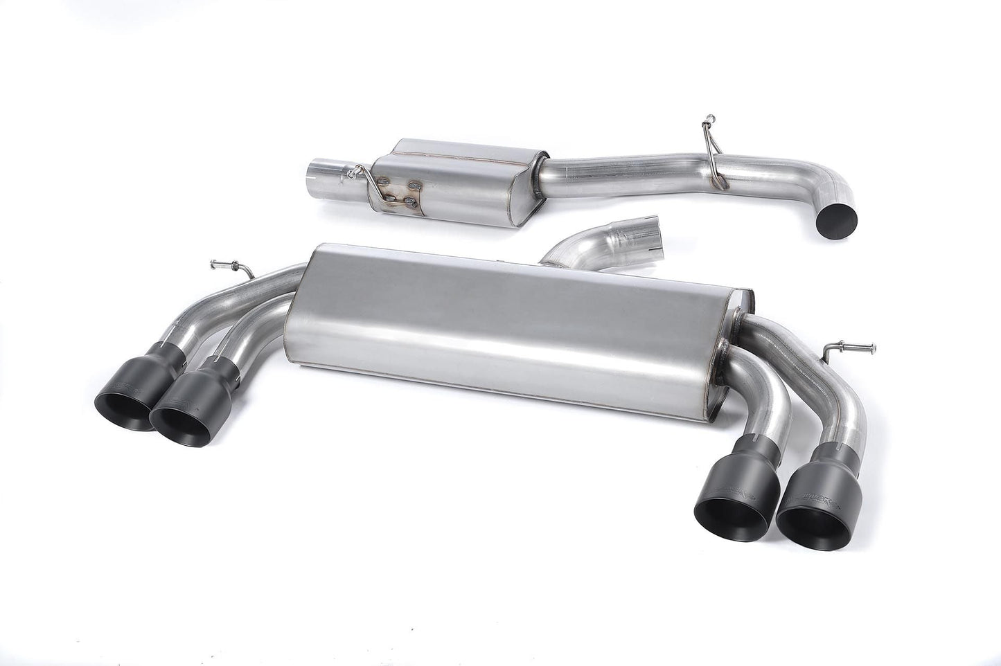 MillTek Audi 8V S3 Resonated Cat-Back Exhaust (Non-Valved) - ML Performance EU