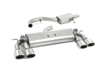 MillTek Volkswagen MK7 Golf R Non-Resonated Cat-Back Exhaust
