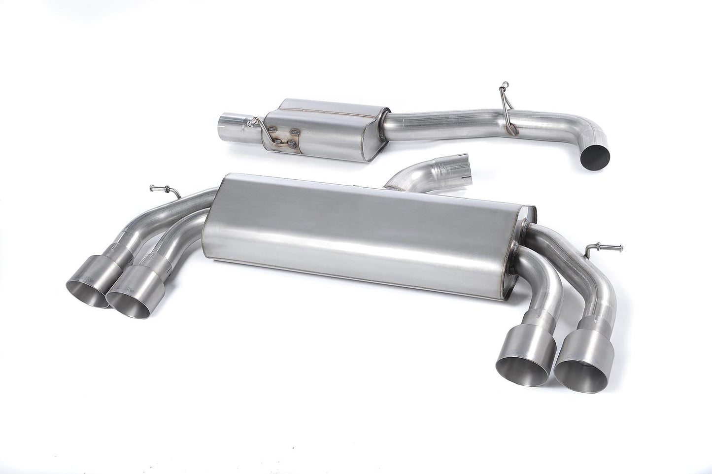 MillTek Volkswagen Golf MK7 R 2.0 TSI 300PS Cat-Back Exhaust - ML Performance EU