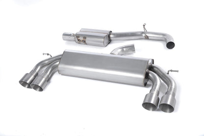 MillTek Volkswagen Golf MK7 R 2.0 TSI 300PS Cat-Back Exhaust - ML Performance EU