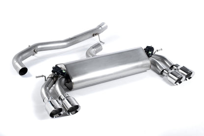 MillTek Volkswagen Golf MK7 R 2.0 TSI 300PS Cat-Back Exhaust - ML Performance EU