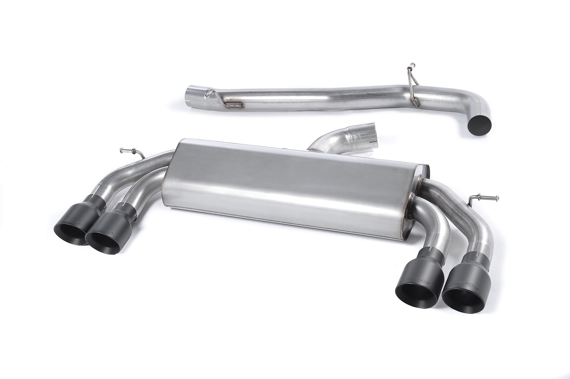 MillTek Volkswagen Golf MK7 R 2.0 TSI 300PS Cat-Back Exhaust - ML Performance EU