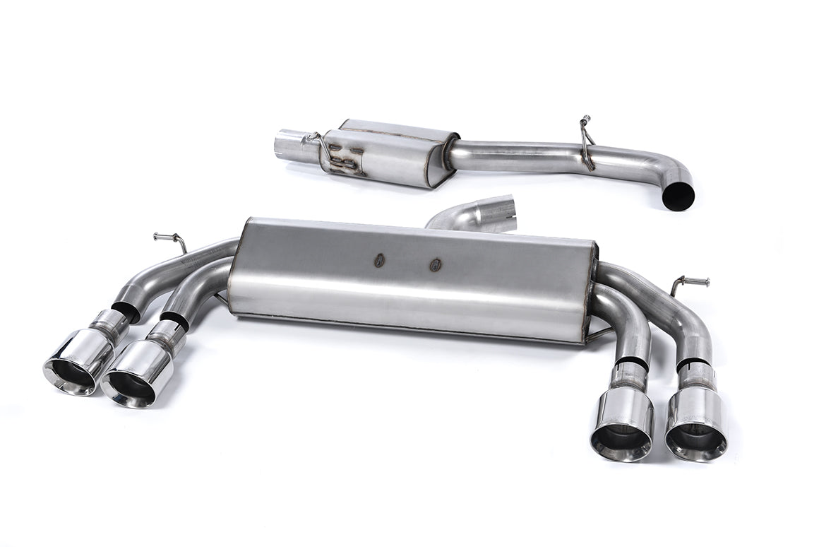 MillTek Volkswagen Golf MK7 R 2.0 TSI 300PS Cat-Back Exhaust - ML Performance EU