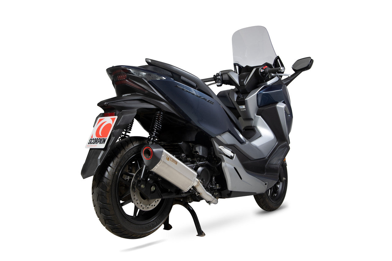 Scorpion RHA188SYSSEO Serket Parallel Full System - Stainless Steel Sleeve - Forza 300 - 2018 - 2019