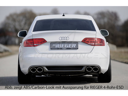 Rieger Audi B8 A4 Pre-Facelift without S-Line Exterior Diffuser - ML Performance EU
