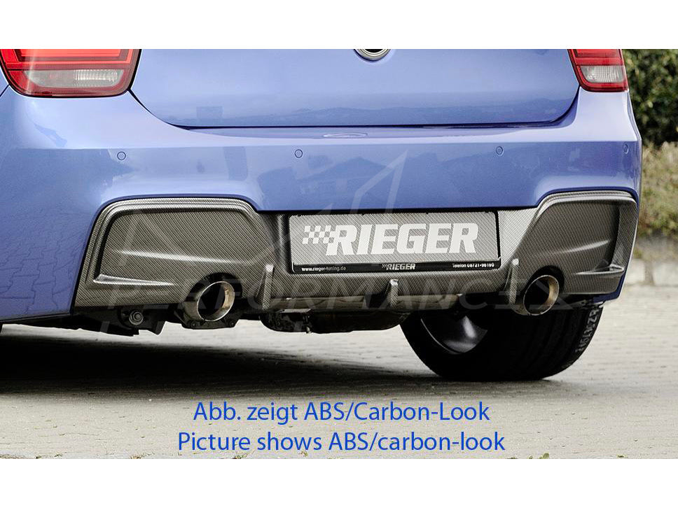 Rieger BMW 1 Series F20 F21 M135i PRE-LCI Diffuser - ML Performance EU