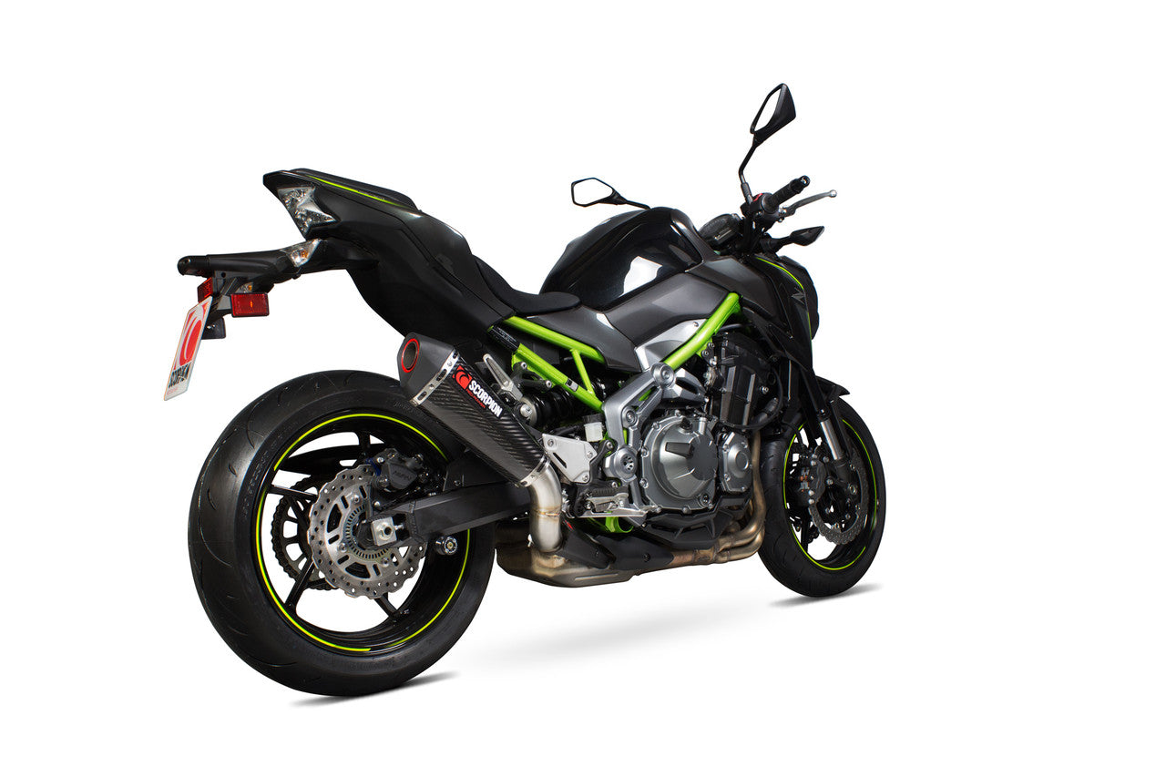 Scorpion RKA141SYSCEO Serket Taper Full System Carbon Fibre Sleeve - Ninja ZX-25R - 2020->