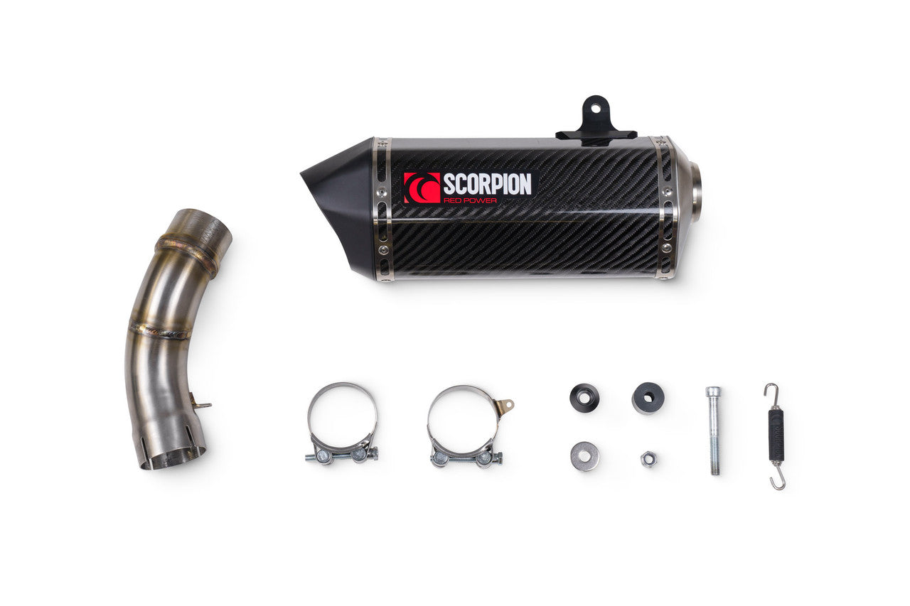 Scorpion RKA146CEO Serket Parallel Slip-on Carbon Fibre Sleeve ZX-4RR - 2023