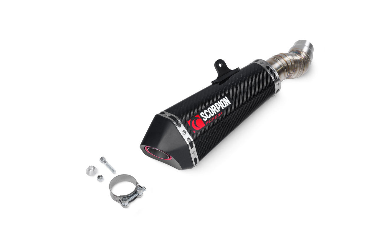 Scorpion RKA148CEO Serket Taper Slip-on Carbon Fibre Sleeve - Ninja ZX-10R - 2021