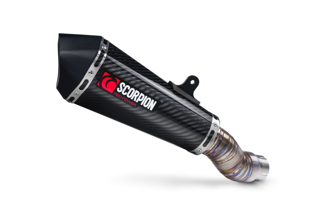 Scorpion RKA148CEO Serket Taper Slip-on Carbon Fibre Sleeve - Ninja ZX-10R - 2021