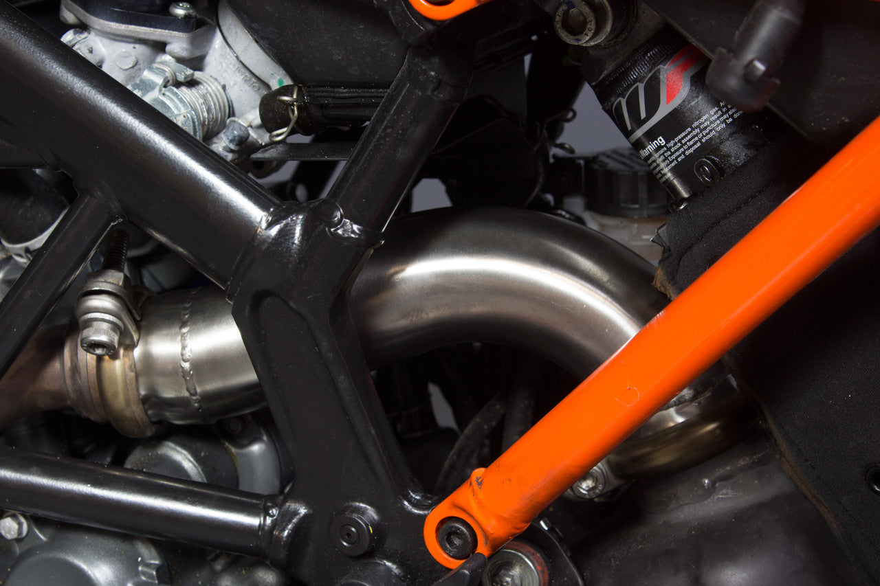 Scorpion RKT87CR Catalyst Removal Pipe - Fits With O.E Or Serket Taper Silencer - Duke 125 - 2017 - 2019